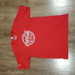 (L) Fun Tees Recycled Graphic Coca Cola Tee Classic Lightweight Collector Retro